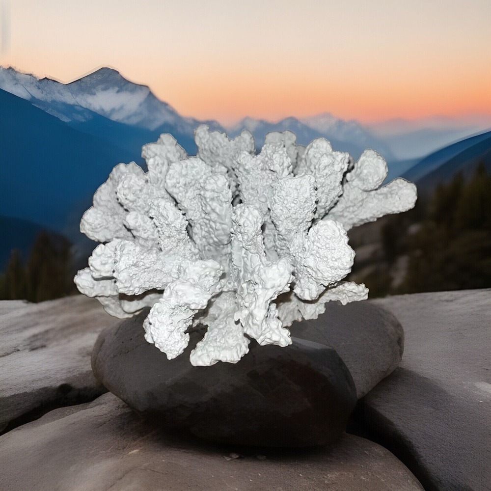 White Resin Coral Decorations Artificial Coral‎ Statue Home Decor Accents